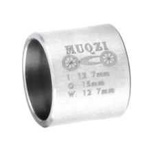Stainless Steel 12.7x15x12.7mm DU Bushing for MTB Mountain Bike Bicycle Rear Shock Absorber 2024 - buy cheap