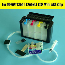 1 Set Ciss System For Epson T2001 T2002 T2003 T2004 With ARC Chips For Epson WF-2520 XP-200 XP-310 XP-410 XP-300 WF-2530 2024 - buy cheap