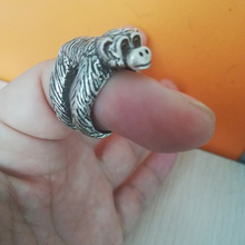 Wholesale Chimpanzee Ring Jewelry Chimp  Baboon  Great for all the Animal, and Pet Lovers 10pcs/lot 2024 - buy cheap