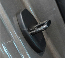 Auto door lock buckle cover,shock absorber pad for Skoda yeti, superb, fabia,rapid,4pcs/lot,car styling 2024 - buy cheap