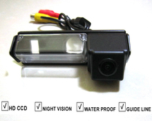 Câmera de ré para mitsubishi pajero sport/pajero dark/grandis/montero/nativa, câmera traseira com visão noturna, ccd 2024 - compre barato