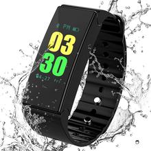D1 plus pulseira inteligente à prova d'água ip67, monitorador pedômetro, fitness, masculino, feminino, dispositivo vestível, pulseira inteligente para ios, android 2024 - compre barato