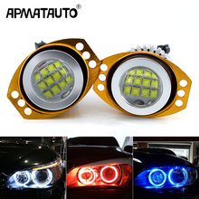 2x Error Free 10w 60w LED Angel Eyes Marker Lights Bulbs CANbus White/Red/Blue for BMW E90 E91 3 Series 325i 328i 335i 2006-2008 2024 - buy cheap