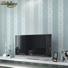 beibehang living room bedroom sofa tv backgroumd of wall paper roll papel de parede listrado papel de parede  3D Wallpaper Roll 2024 - buy cheap