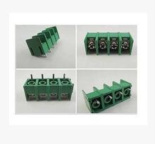 100PCS KF7.62-4P Green KF7.62 4Pin 7.62mm Straight Pin Barrier Terminal Block  ROHS 2024 - buy cheap