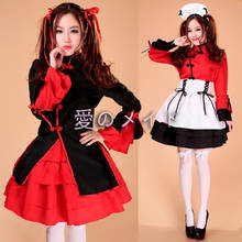 New Fashion Chinese Style Lolita Dress Anime Cosplay Costume Maid Costumes for Women Halloween Party Club Ball Gown 2024 - buy cheap