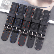 Men's silicone strap 22mm outdoor sports and leisure waterproof quick release strap buckle accessories female 2024 - buy cheap