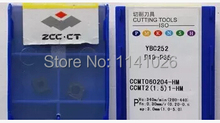 Free shopping ZCC.CT CCMT060204 -HM YBC252 CNC blade alloy carbide cutting tool carbide inserts Processing of stainless steel 2024 - buy cheap