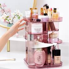 LASPERAL 1PC 360 Degrees Rotating Cosmetic Storage Rack Lipstick Jewelry Case Holder Display Stand Cosmetic Box MakeUp Organizer 2024 - buy cheap