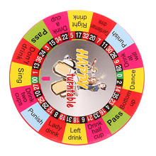 Ruleta giratoria eléctrica, juguete para beber para adultos, fiesta de 10,5 cm de diámetro 2024 - compra barato