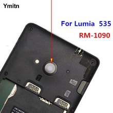 Чехол для задней камеры Y, стеклянный чехол для объектива с клеем, Замена для Nokia Microsoft Lumia 535, RM-1090 2024 - купить недорого