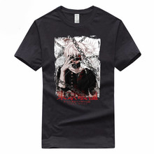 Tokyo Ghoul Anime Euro Size 100% Cotton T-shirt Summer Casual O-Neck Short sleeve Tshirt For Men And Women GMT090 2024 - buy cheap