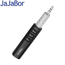 JaJaBor Wireless Bluetooth Receiver Adapter 3.5MM AUX Audio Music Receiver Car Kit Handsfree Bluetooth 4.1 Hands Free Calling 2024 - buy cheap