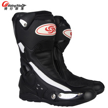 Motorcycles boot Protective Gears boots Mircrofiber Leather leather motorcycle boots For Motorcycle Racing Motorbike shoes boot 2024 - buy cheap