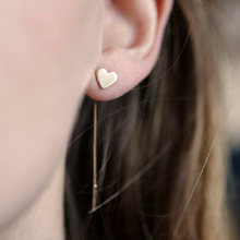 Trendy Love Heart Long Earrings Tassel Chain Earrings for Women Heart Dangle Earrings Classic Jewelry 2024 - buy cheap