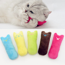 Funny Interactive Crazy Cat Toy Pet Kitten Chewing Toy Teeth Grinding Catnip Toys Claws Thumb Bite Cat mint For Cats Cat Kickers 2024 - buy cheap