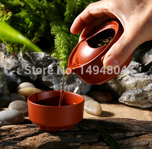 Chinese Tea Pot Set Drinkware Purple Clay Cup Quick Easy Bubble Zisha Travel Kung Fu Tea Set 2024 - buy cheap