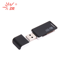 SR Simple-Unidad adaptadora 2 en 1, Lector de Tarjetas Micro SD USB 2,0, Flash, Lector de memoria OTG, accesorios para PC y portátil 2024 - compra barato