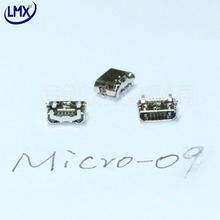 30pcs/lot Micro USB 5P Female Jack/with horn/Type B/DIP/7.2MM/5Pin USB Connector 2024 - buy cheap