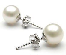 Arete de perlas del Mar del Sur para mujer, de buena AAA encantador, 9-10mm, blanco, auténtico 2024 - compra barato