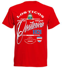 T Shirt Cotton Men Short Sleeve Hot Summer Sale T-Shirt Costa Rica Soccers Fashion Classic 2024 - buy cheap