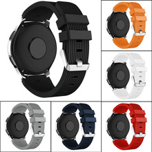 Силиконовый ремешок для часов для samsung galaxy Watch 46 мм 42 мм активный сменный Браслет ремешок для часов 20/22 мм для Шестерни S3 S2 Спорт 2024 - купить недорого