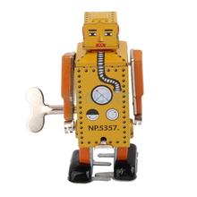 Винтажный Ретро-робот, оловянная игрушка, фигурка, игрушка для детей, классика 2024 - купить недорого