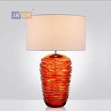 led e27 Nordic Glass Fabric Iron LED Lamp.LED Light.Table Light.Table Lamp.Desk Lamp.LED Desk Lamp For Bedroom 2024 - buy cheap