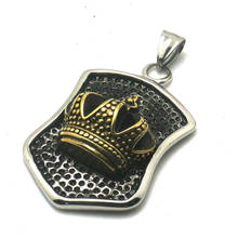 Men 316L Stainless Steel Cool Punk Gothic Crown Newest Pendant 2024 - buy cheap