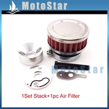 44mm Air Filter + Adapter Stack For 2 Stroke 33cc 43cc 49cc Engine Big Foot Blad Z Gas Scooter Xcooter Cobra Motovox Goped 2024 - buy cheap