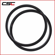 Aro de carbono para bicicleta sem câmara de ar, aro de carbono de 38mm 50mm 60mm 88mm 2024 - compre barato