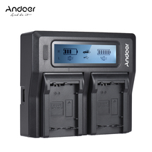 Andoer-cargador de batería de doble canal NP-FW50 NPFW50 para cámara Digital, para Sony a7 a7R a7sII a7II a6500 A6300 a7RII NEX Series 2024 - compra barato