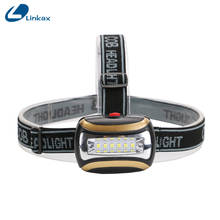 Mini Bright 6 *LED HeadLight 3-mode Bike Front Light LED HeadLamp Head Torch Light USE AAA battery Light 2024 - buy cheap
