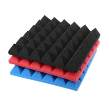 Soundproofing Foam Studio Acoustic Absorption Sound Treatment Wedge Tile 30x30x5 2024 - buy cheap