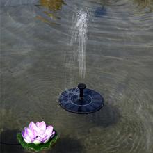 Mini Solar Fountain Round Water Source Home Water Fountains Decoration Garden Pond Swimming Pool Bird Bath Waterfall Dropship 2024 - buy cheap