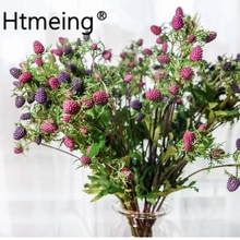 Artificial Flowers Fake Berry Branches Stems Silicone Artificial Mulberry Strawberry Fruits Wedding Home Party Decoration 2024 - buy cheap