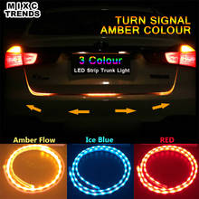 MIXC TRENDS Amber Flow Red Blue Led trunk strip Undercarriage Floating light Turn Signal tailgate led flexible drl car styling 2024 - buy cheap
