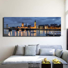 Panoramic Photography New York London City Landscape Picture Canvas Print Painting For Home Decoration (Unframed)RA0025 2024 - buy cheap