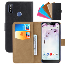 Luxury Wallet Case For Fly View Max PU Leather Retro Flip Cover Magnetic Fashion Cases Strap 2024 - buy cheap