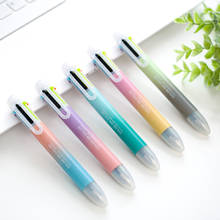 0.5mm 6 Color Ballpoint Pen Gel Pen for writing Kawaii Notebook Planner Accessories Office & School Supplies creative Stationery 2024 - buy cheap