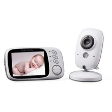 3.2 inch wireless video color VB603 baby monitor high resolution baby nanny camera night vision temperature monitoring 2024 - buy cheap