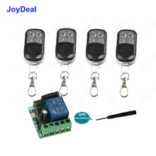 433Mhz Universal Wireless Remote Control Switch DC 12V 1CH Relay Receiver Module and RF Transmitter For Electronic Door Lock DIY 2024 - buy cheap