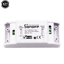 High Quaity Smart Home Wireless Remote Control Wifi Switch Intelligent Timer Switch DIY Switch 10A/2200W Via for Android for IOS 2024 - buy cheap