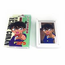 54 Sheets/Set Anime Detective Conan Poker Cards Cosplay Board Game Cards Postcard Fans Gift 2024 - buy cheap