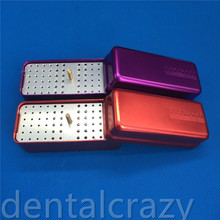 Recipiente dental para autoclavagem, suporte para caixa esterilizadora com 72 furos 2 pçs 2024 - compre barato