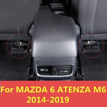 Capa protetora para saída de ar condicionado, para mazda 6 atenza m6 2014 a 2019, anti-bloqueio 2024 - compre barato