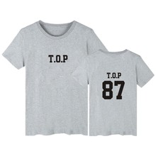 LUCKYFRIDAYF kpop Bigbang T-shirts fashion hip hop men women t shirts casual summer tee shirt short sleeve o-neck t-shirt tops 2024 - buy cheap