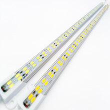 1 meter 168Leds Double Row Led Luces Strip SMD5730 bar light Waterproof Cool White/Warm white 168Leds/m 12mm PCB DC12V 2024 - buy cheap