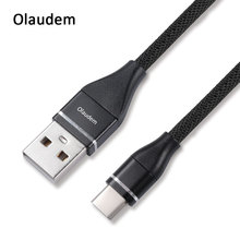 Olaudem Mobile Phone Cables 2.3A Type C Cable USB Type C Cable For Samsung Galaxy S9 Cable USB Type C For Xiaomi Mi Pad 2 CB056 2024 - buy cheap