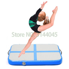 Inflatable Gymnastic Airtrack Tumbling Yoga Air Trampoline Track For Home use Gymnastics Training Taekwondo Cheerleading 1M*0.6M 2024 - buy cheap